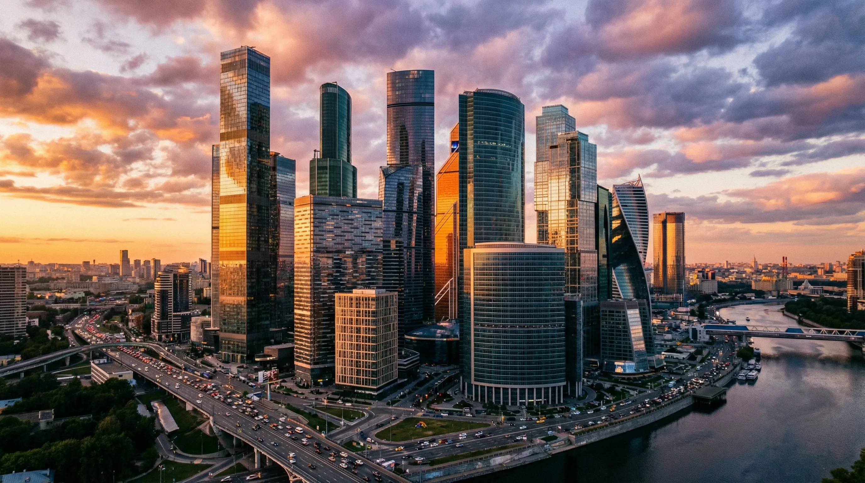 国产主播精选视频 - 都市黄昏航拍全景